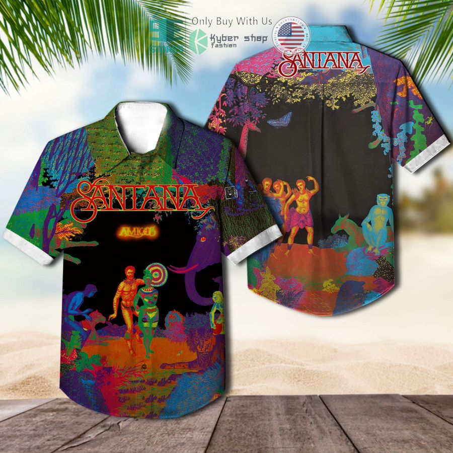 santana band amigos album hawaiian shirt 1 2459