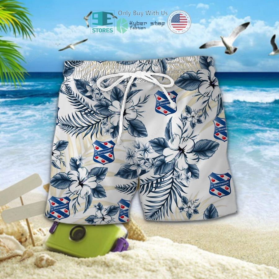 sc heerenveen navy hawaii shirt shorts 2 42509