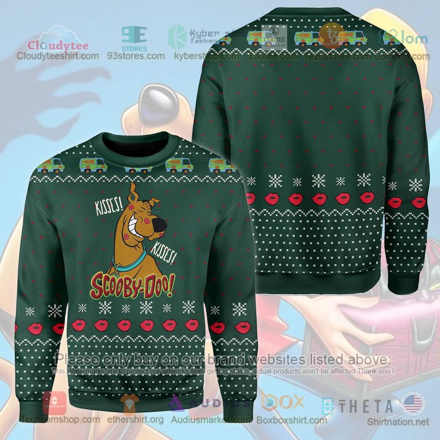 scooby doo kisses sweatshirt sweater 1 52847