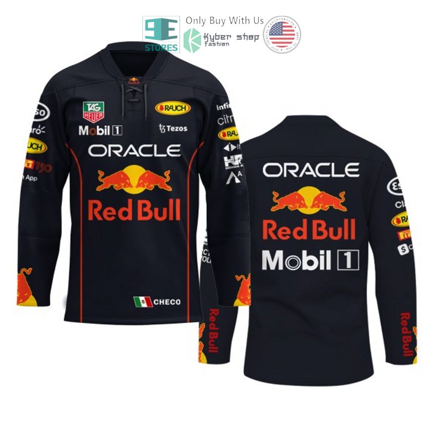 sergio perez checo oracle red bull hockey jersey 1 59258