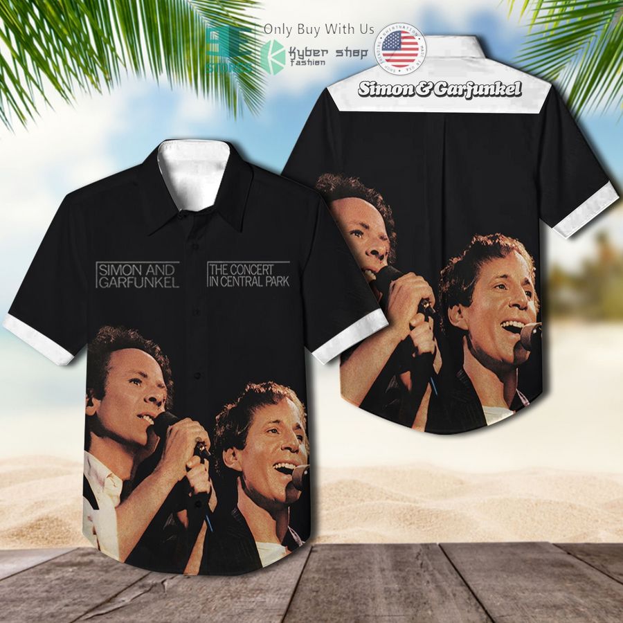 simon garfunkel the concert in central park album hawaiian shirt 1 25788