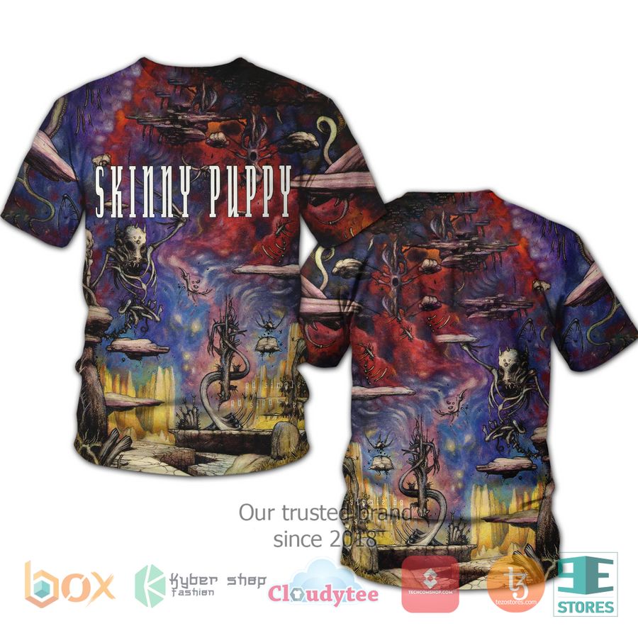 skinny puppy spasmolytic album 3d t shirt 1 28442