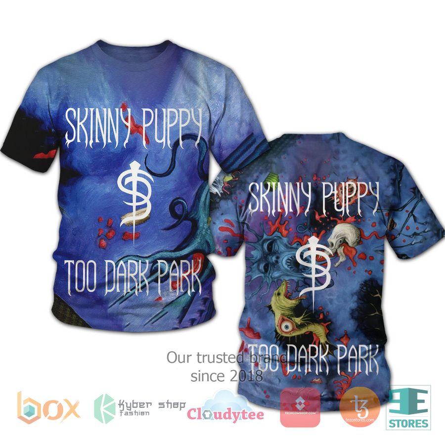 skinny puppy too dark park album 3d t shirt 1 48838