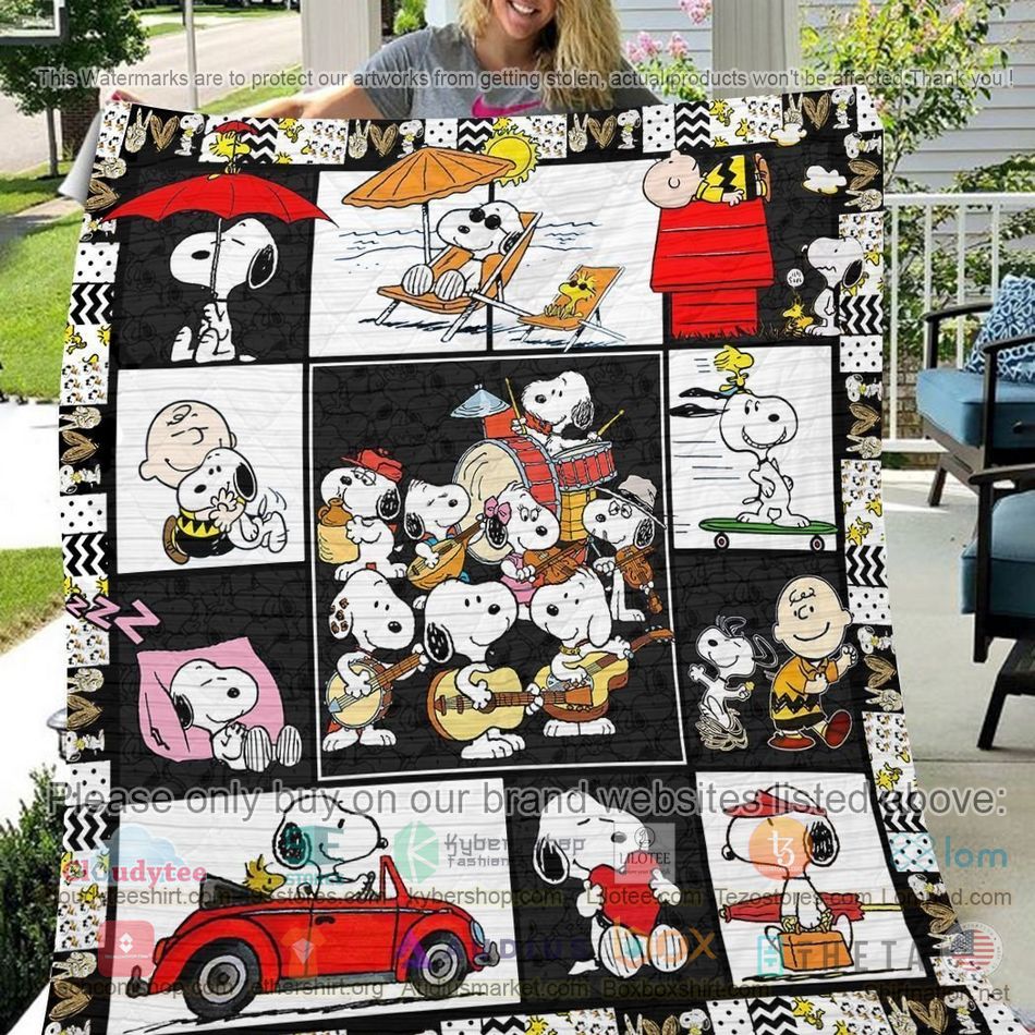 snoopy activities quilt 1 90067