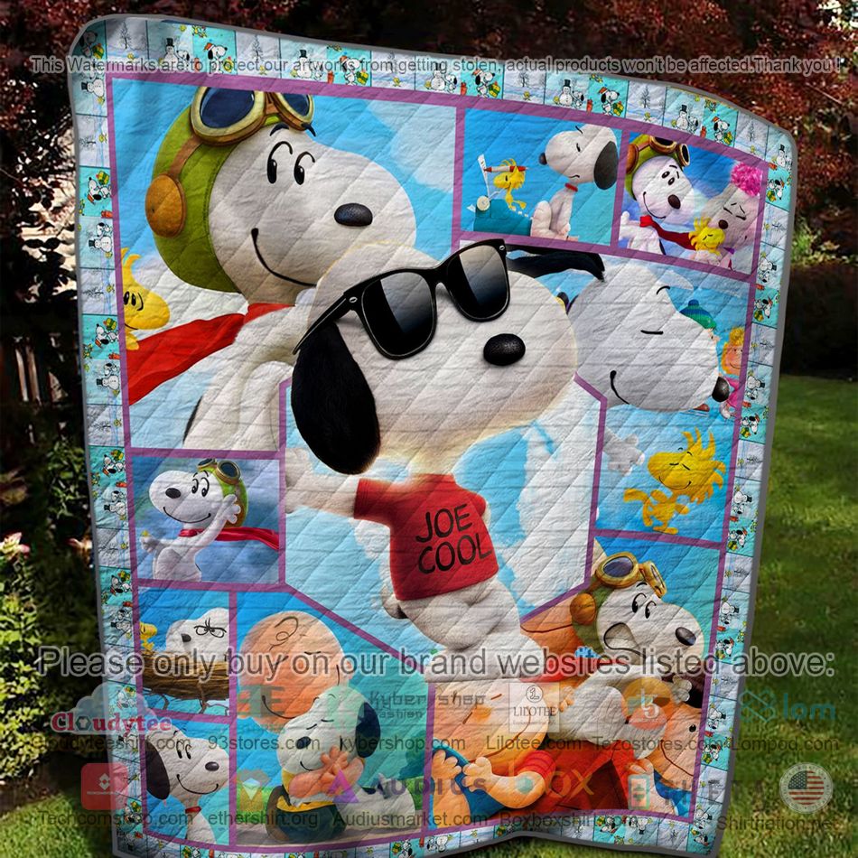 snoopy joe cool quilt 2 67890