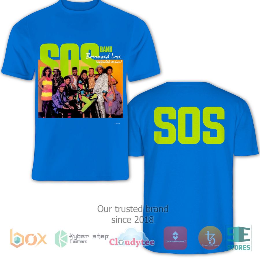 sos band bonowed love album 3d t shirt 1 18936