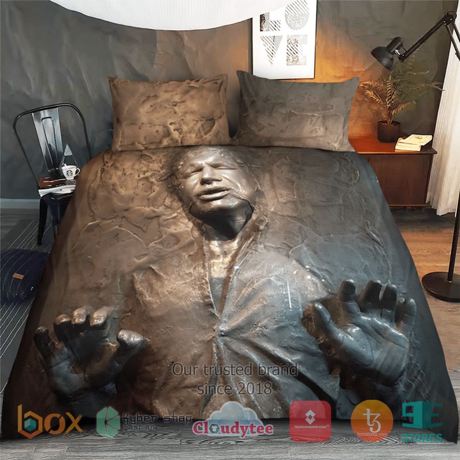 star wars han solo frozen in carbonite bedding set 1 99392