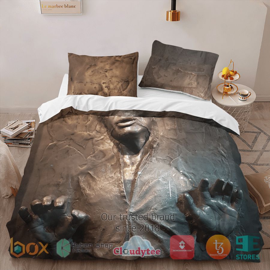 star wars han solo frozen in carbonite bedding set 2 45796