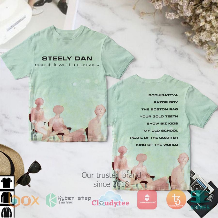 steely dan band countdown to ecstasy album 3d t shirt 1 80855