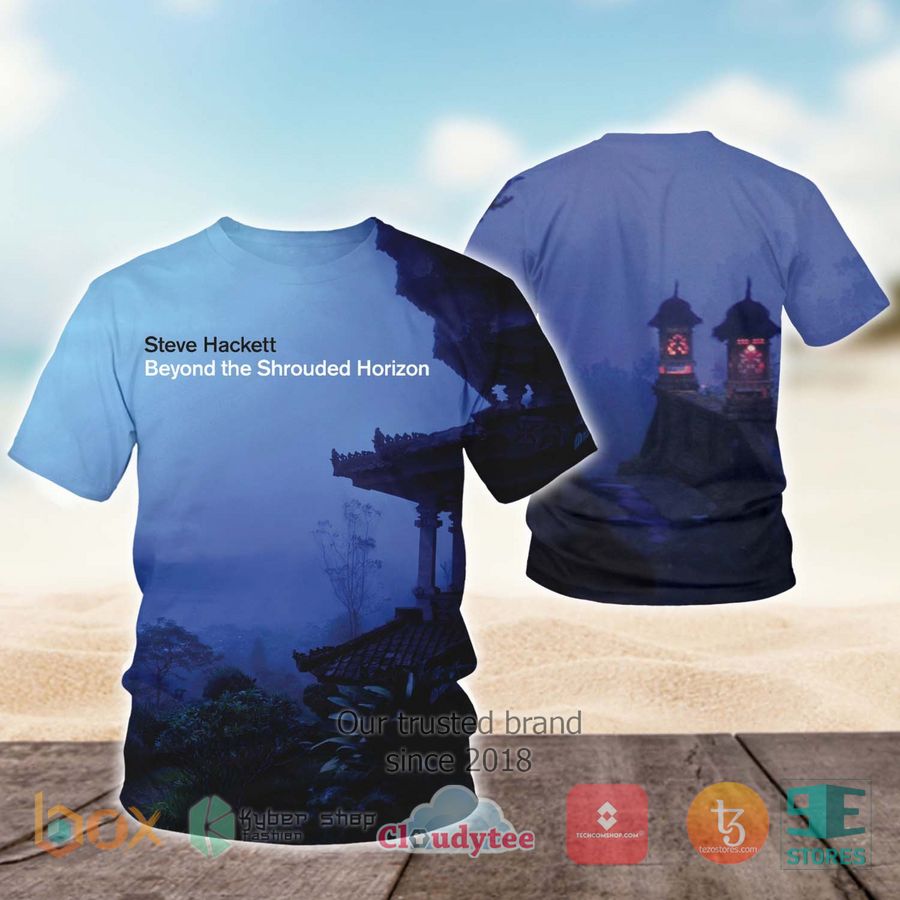 steve hackett beyond the shrouded horizon album 3d t shirt 1 61603