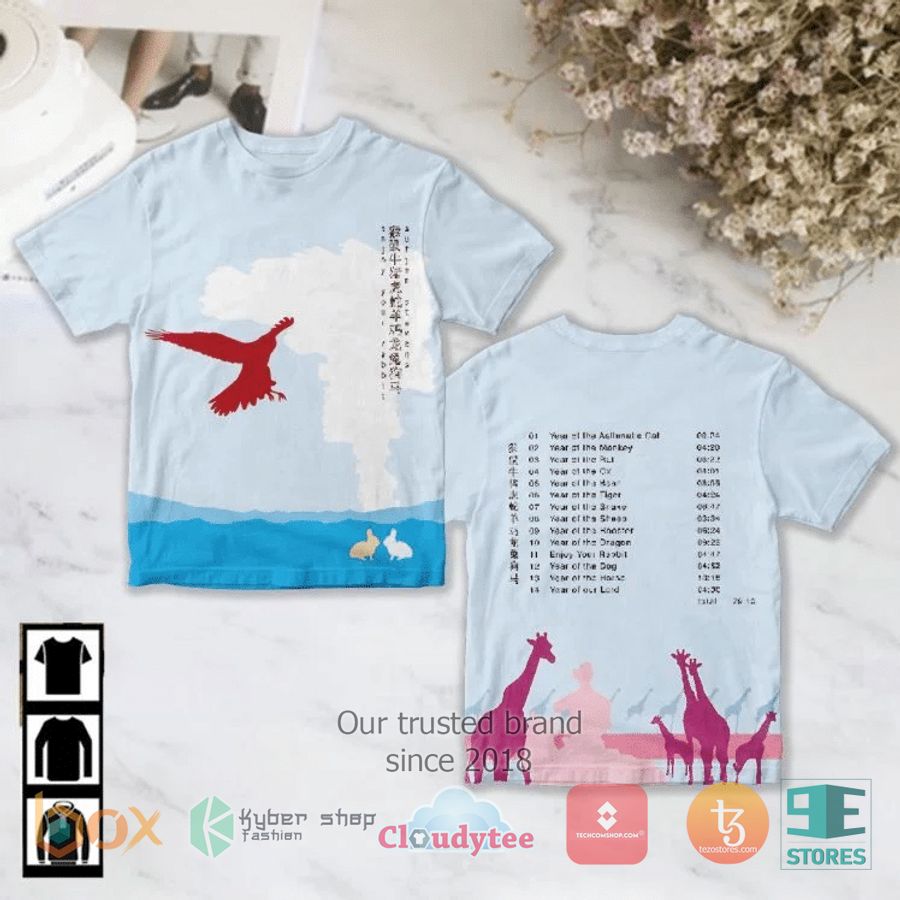 sufjan stevens enjoy your rabbit album 3d t shirt 1 57346