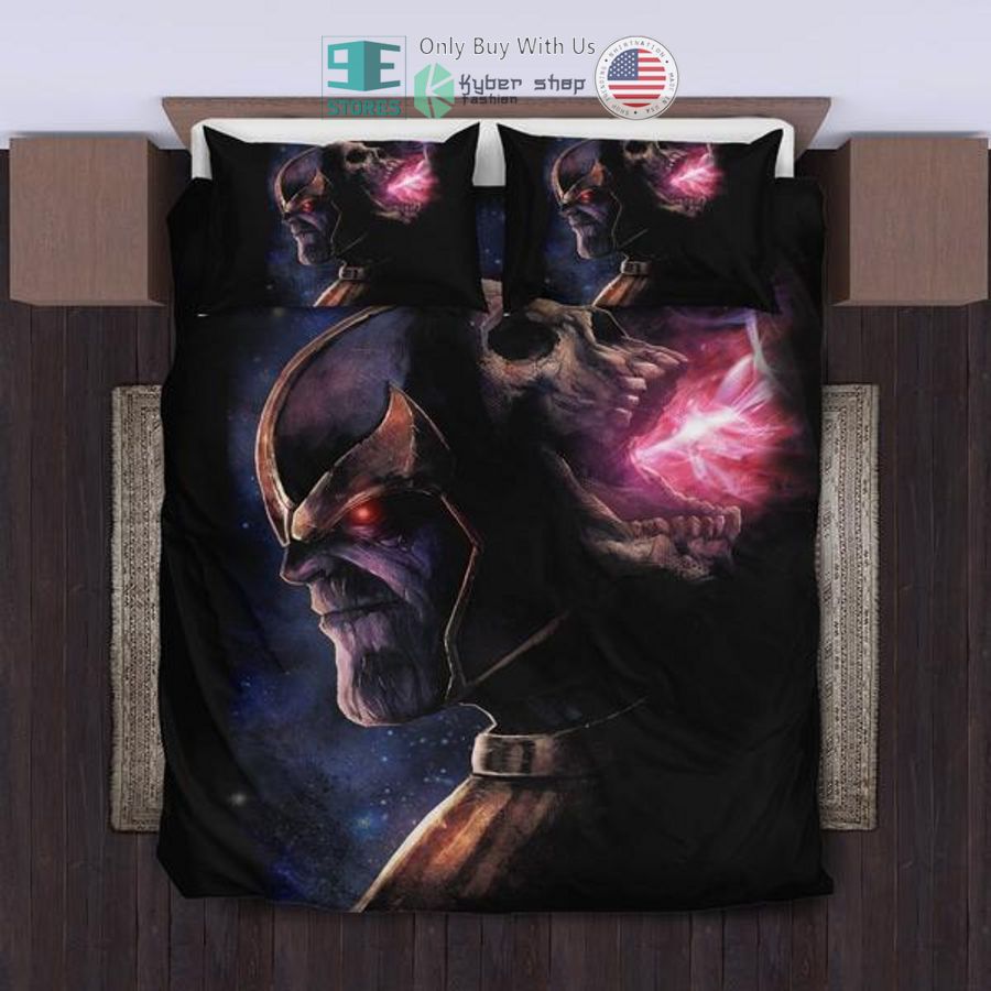 thanos death black bedding set 1 61333