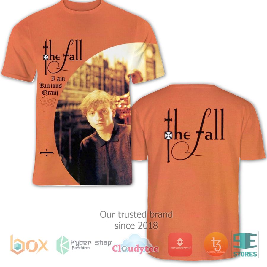 the fall band i am kurious oranj album 3d t shirt 1 33940