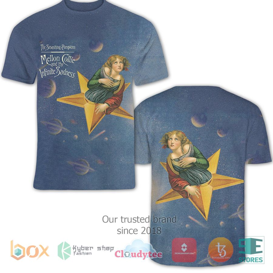 the smashing pumpkins band mellon collie album 3d t shirt 1 56114