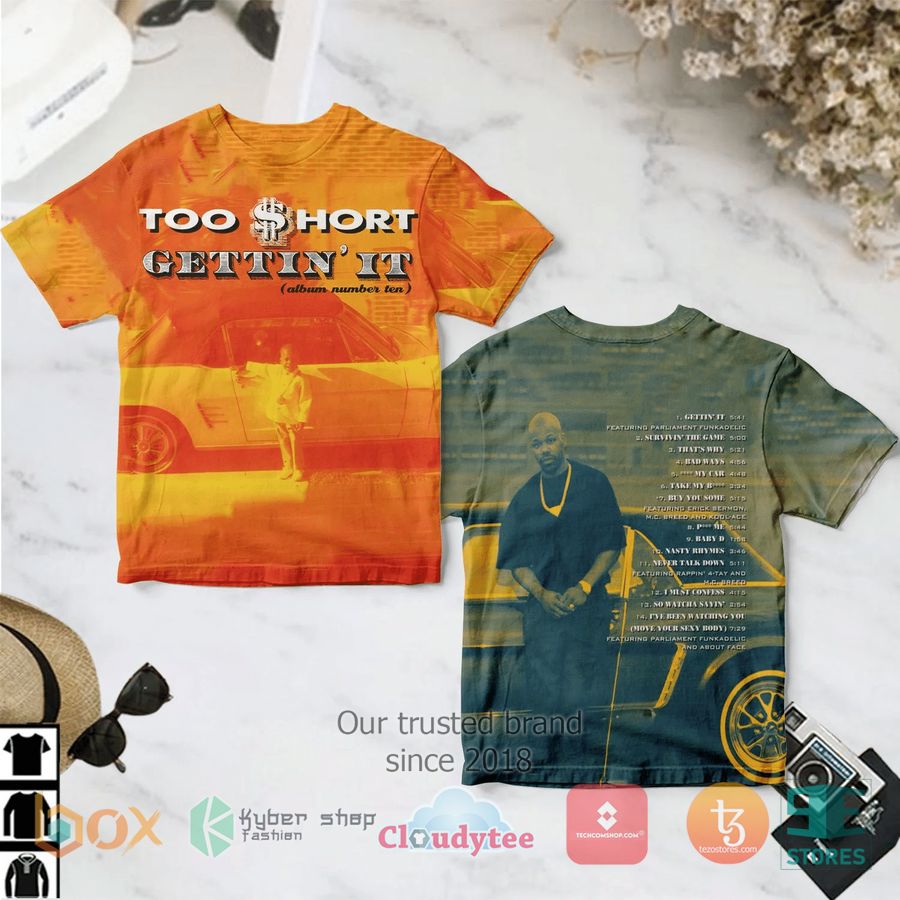 too short gettin it album 3d t shirt 1 28359