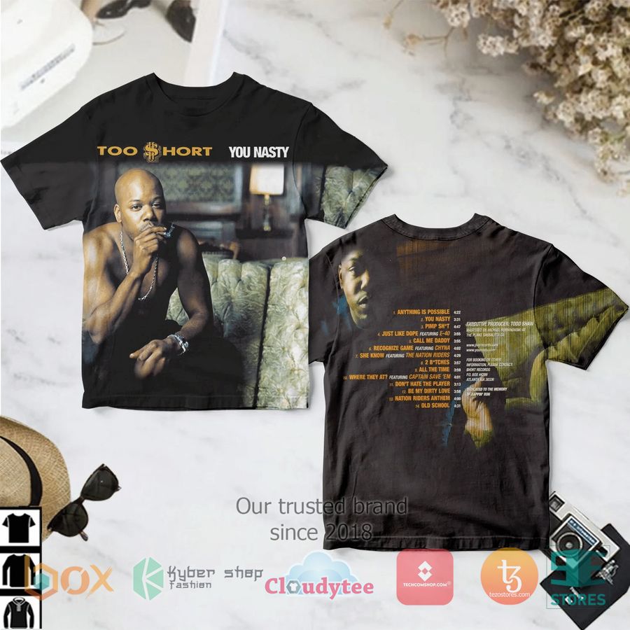 too short you nasty album 3d t shirt 1 60219