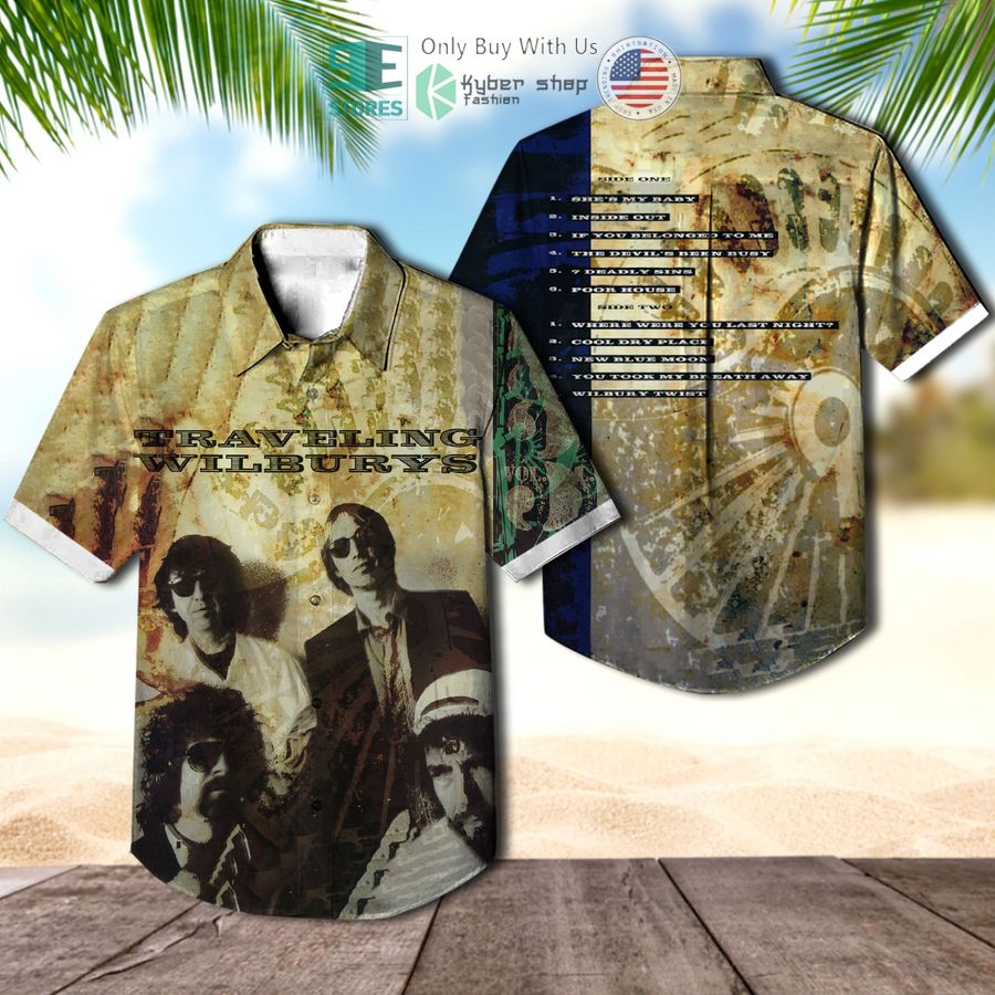 traveling wilburys band the traveling wilburys vol 3 album hawaiian shirt 1 15128