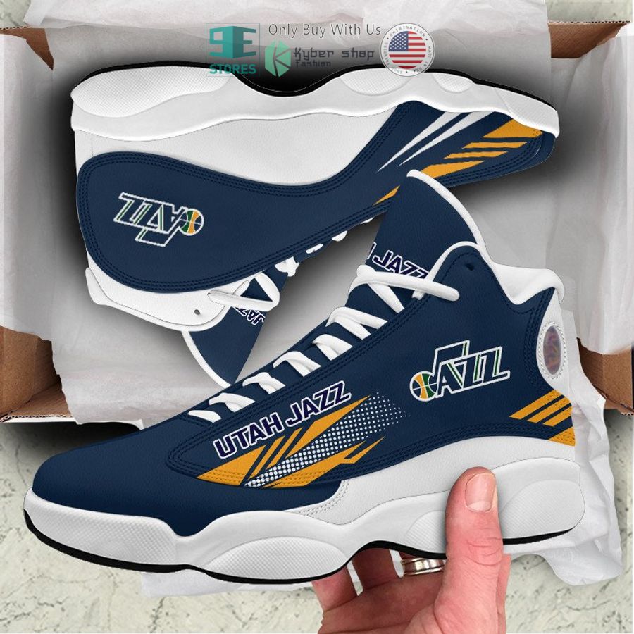 utah jazz air jordan 13 shoes 1 6637