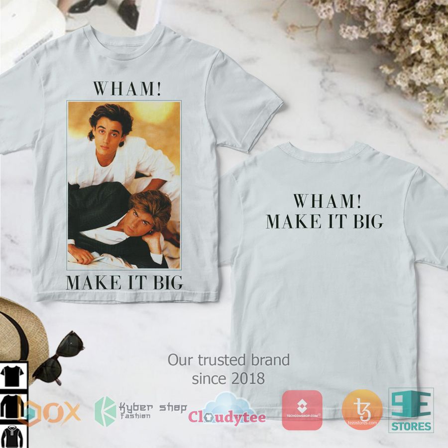 wham make it big album 3d t shirt 1 67315