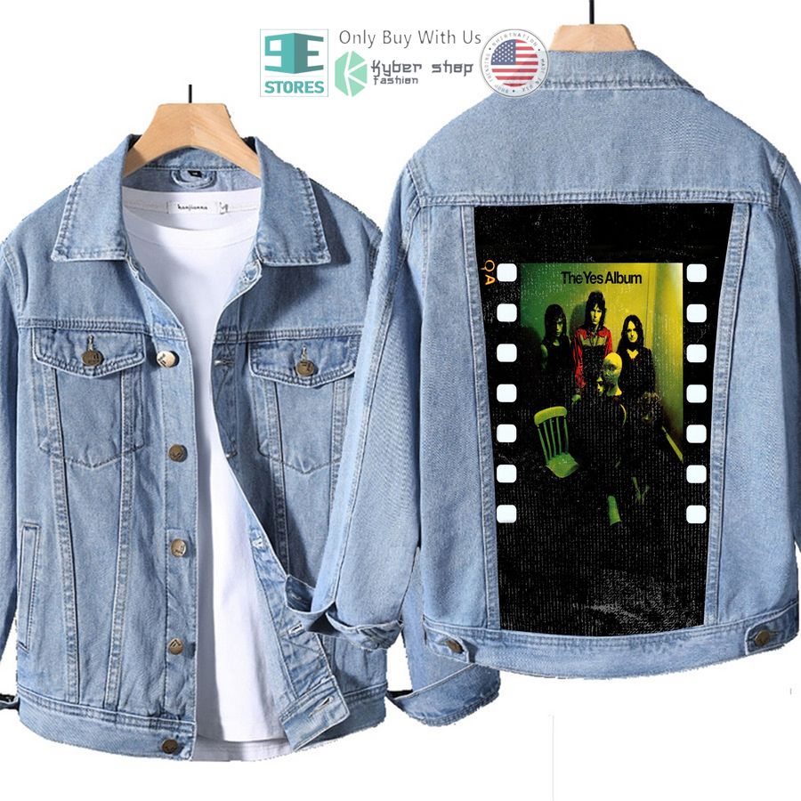 yes band the yes album denim jacket 1 2353