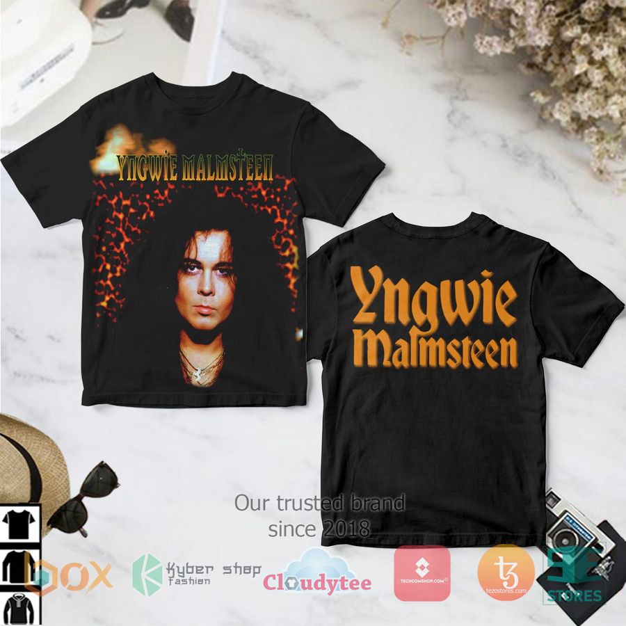 yngwie malmsteen facing the animals album 3d t shirt 1 5113