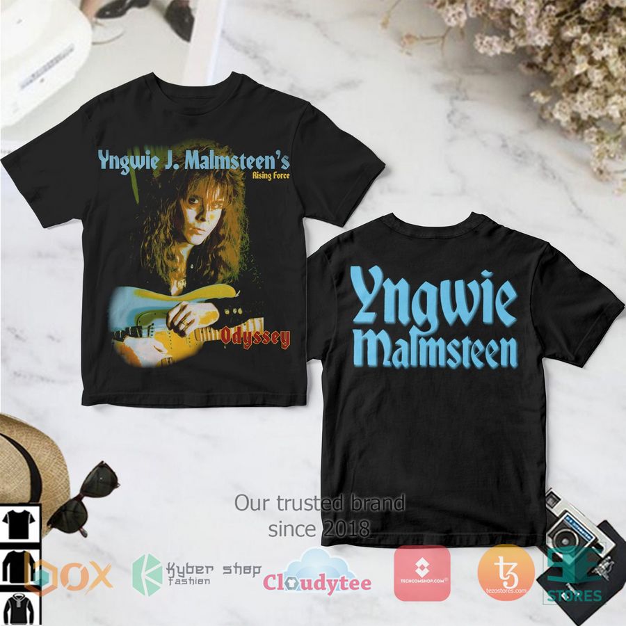 yngwie malmsteen odyssey album 3d t shirt 1 75448