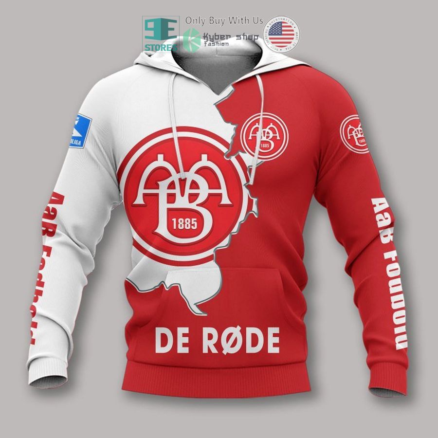 aab fodbold logo 3d polo shirt hoodie 2 74147