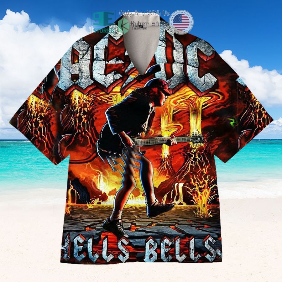 ac dc band hawaiian shirt 1 8396