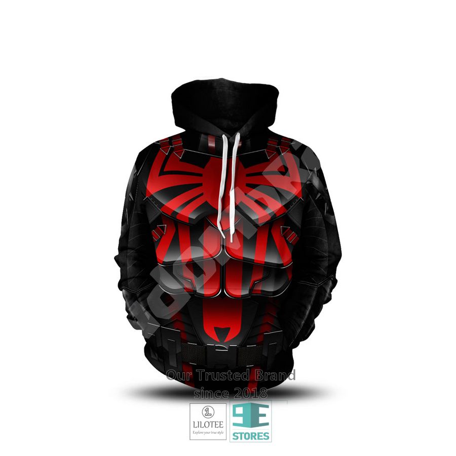 agent venom red 3d hoodie 2 39708