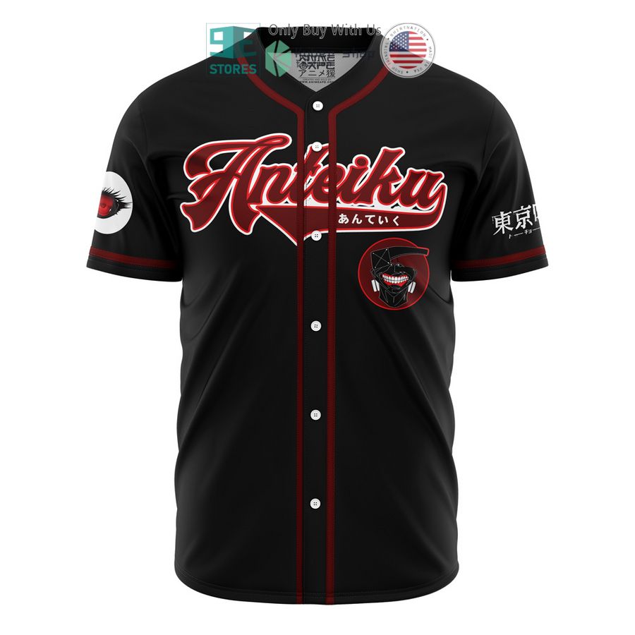 anteiku kaneki tokyo ghoul baseball jersey 1 98596