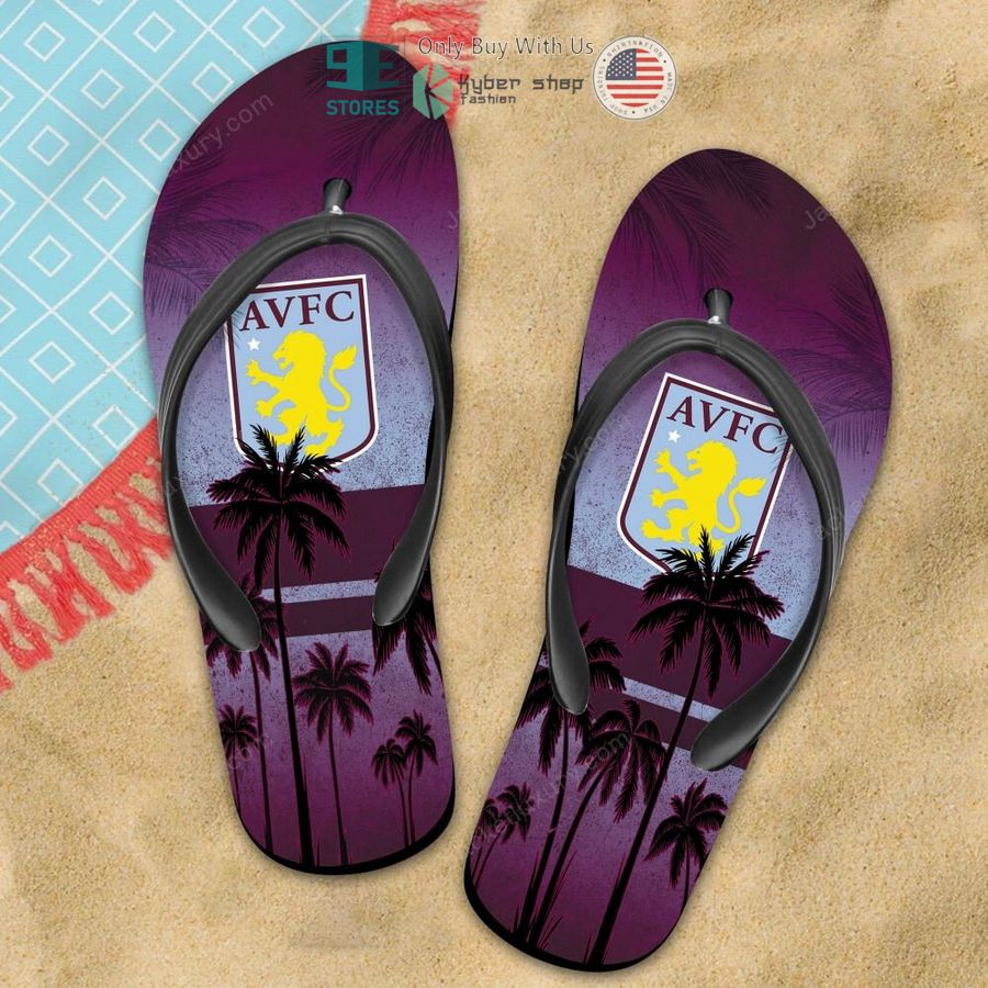 aston villa f c flip flops 1 57361