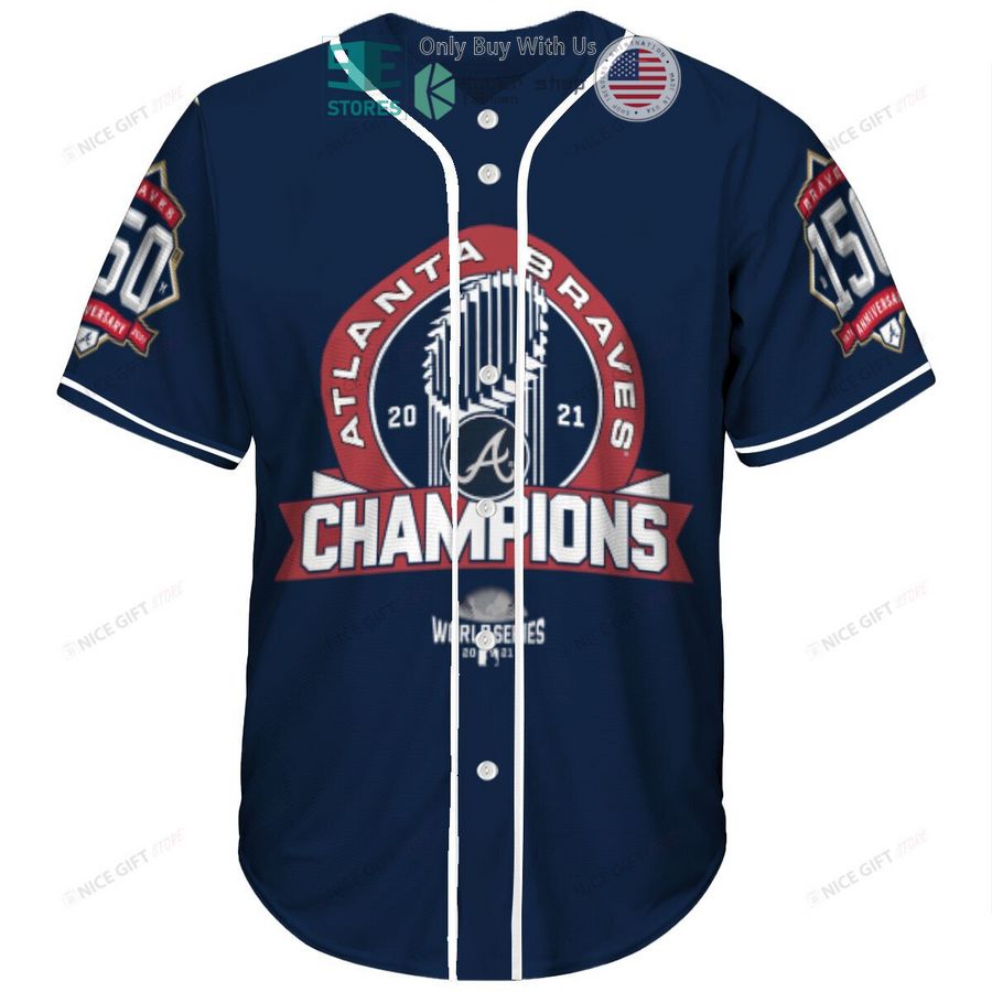 atlanta braves 2021 world series champions blue baseball jersey 1 76495