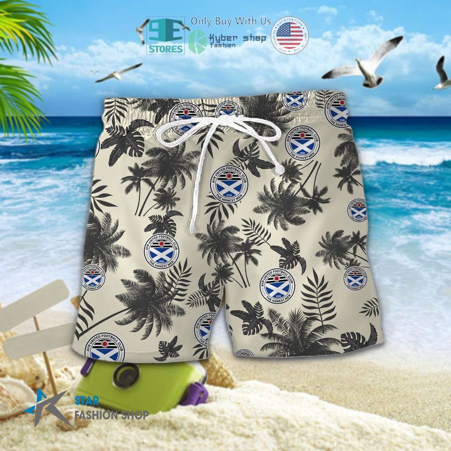 ayr united f c hawaiian shirt shorts 2 94234