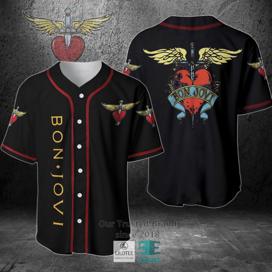 bon jovi baseball jersey 1 78604