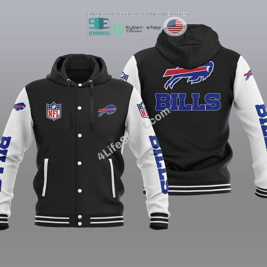 buffalo bills baseball hoodie jacket 2 36551