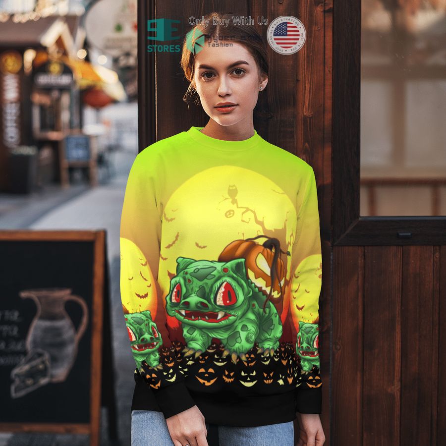 bulbasaur halloween pumpkin 3d shirt hoodie 2 41734