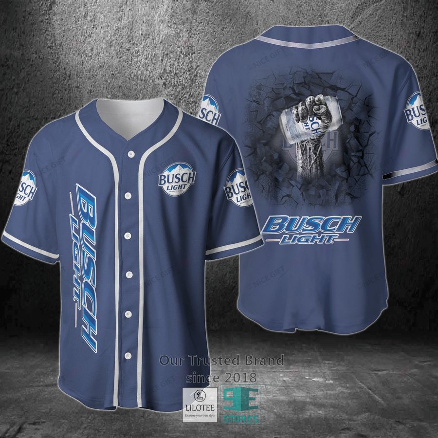 busch light hand zombie baseball jersey 1 27816