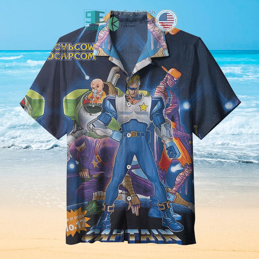 captain commando hawaiian shirt 1 26884