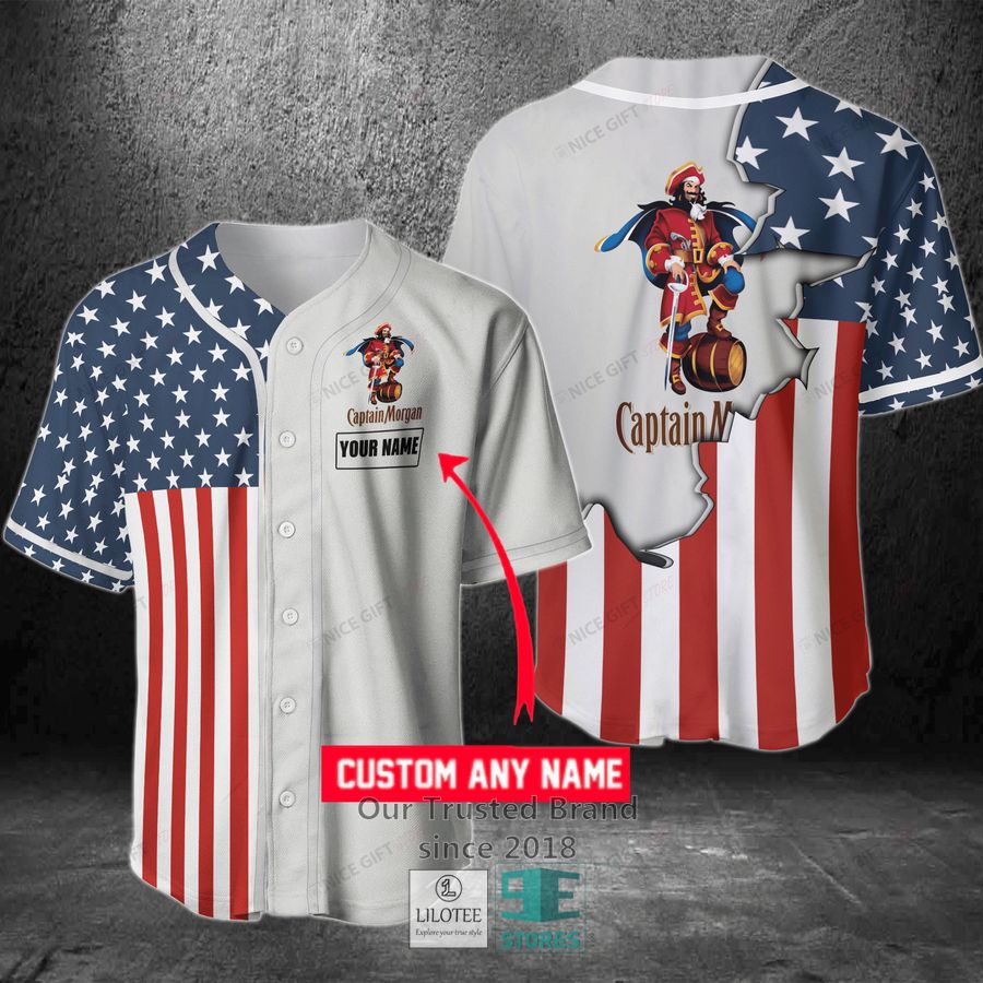 captain morgan your name us flag baseball jersey 1 60319