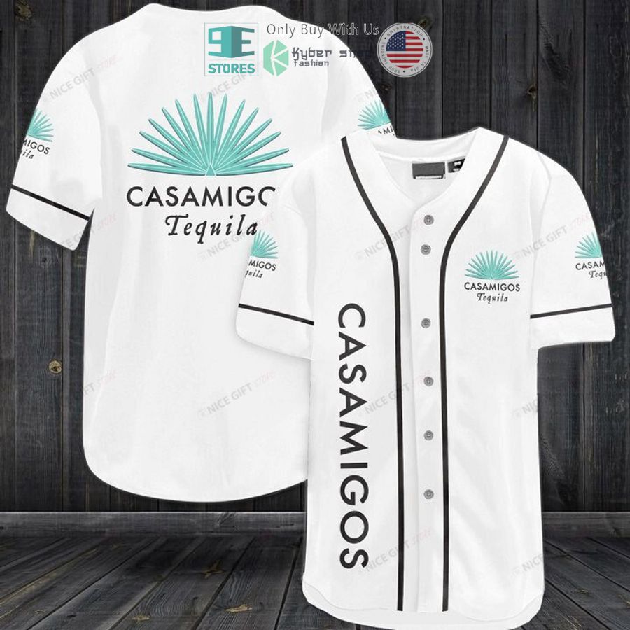 casamigos tequila white baseball jersey 1 40982