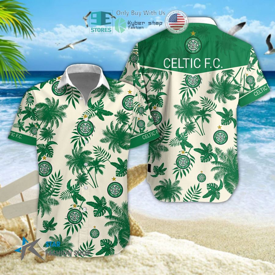 celtic f c hawaiian shirt shorts 1 12708