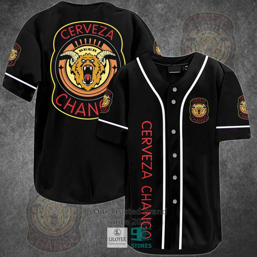 cerveza chango baseball jersey 1 14624