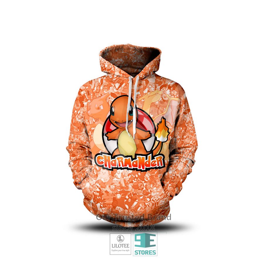 charmander pokemon 3d hoodie 2 43875