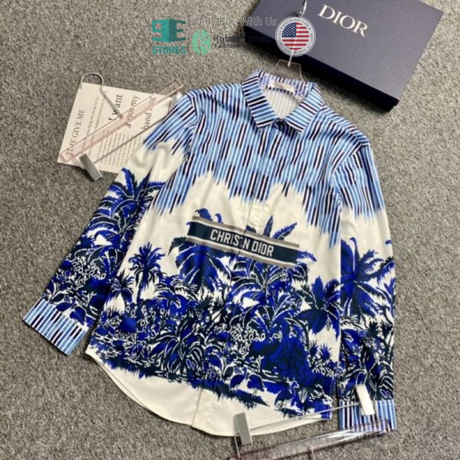 christian dior tropical long sleeve button shirt 1 37756