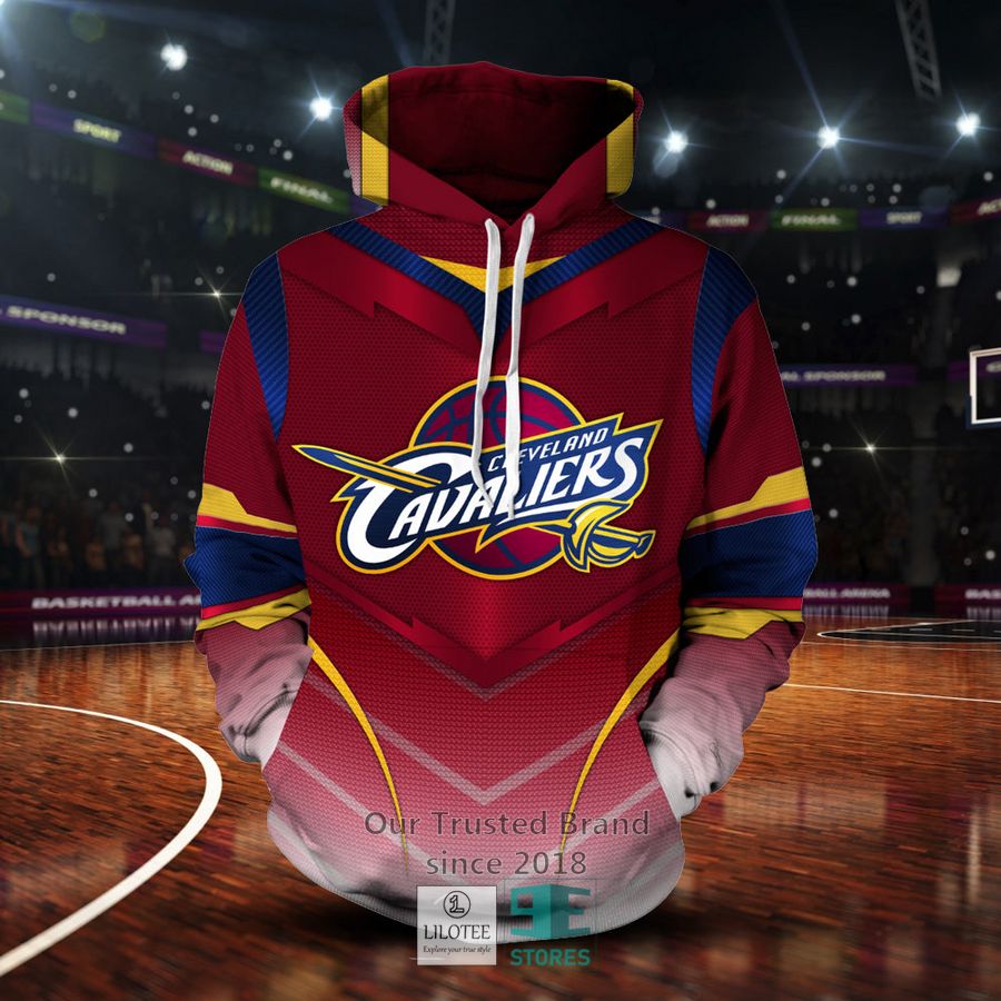 cleveland cavaliers 3d hoodie 2 93048