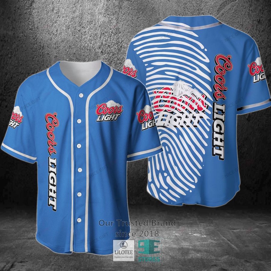 coors light dna baseball jersey 1 96147