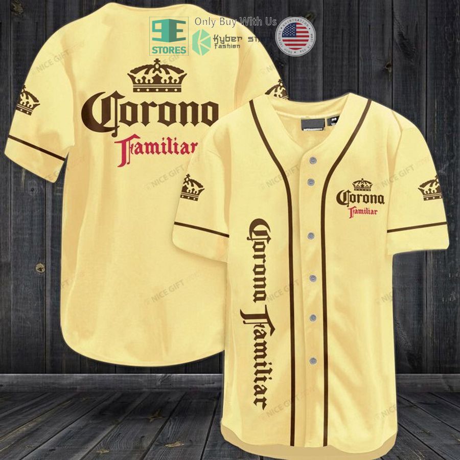 corona familiar logo baseball jersey 1 16995