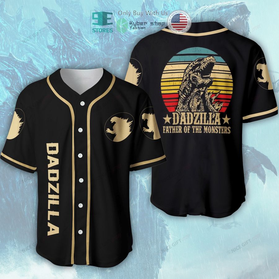 dadzilla father of the monsters baseball jersey 1 89683