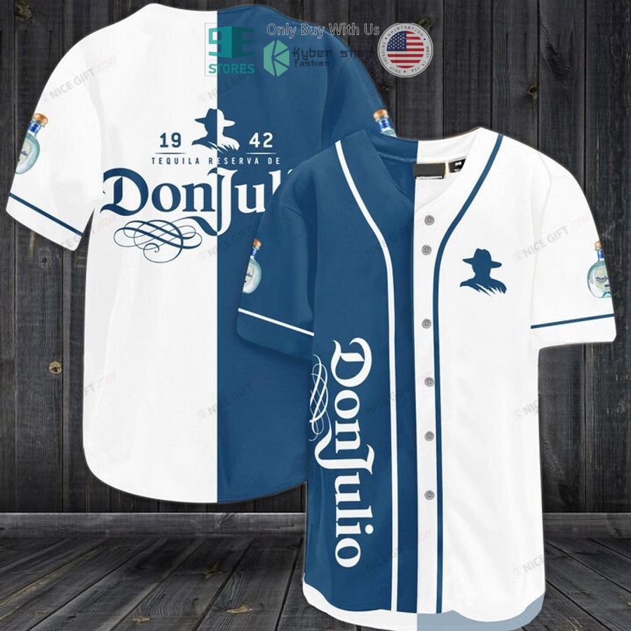 don julio 1942 blue white baseball jersey 1 42559