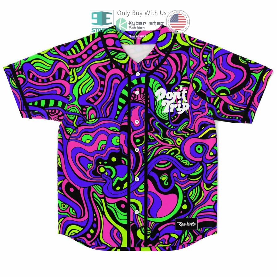 dont trip trippy baseball jersey 1 53090